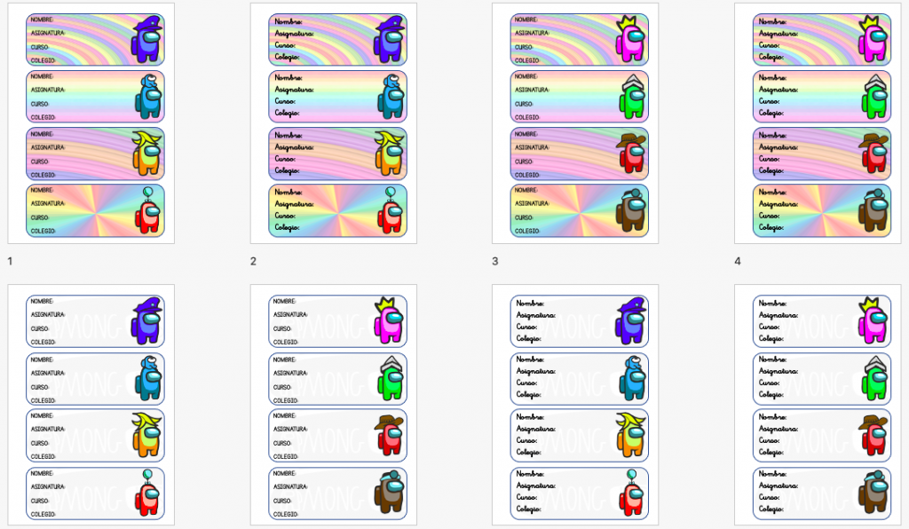Etiquetas de libros para imprimir Trini Mora Etiquetas para poner el nombre a los libros del cole Descarga e imprime gratis estas etiquetas para poner el nombre a tus libros […]