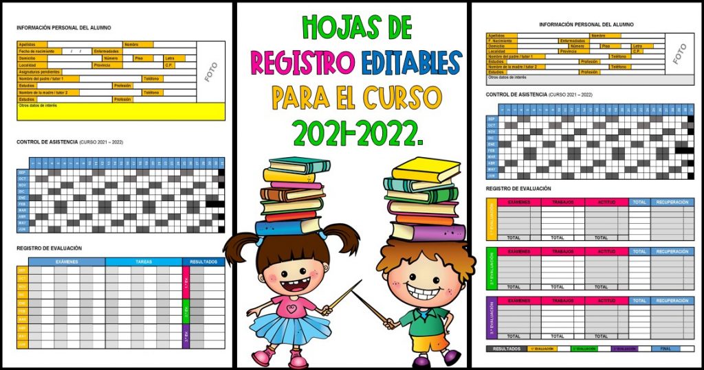 HOJAS DE REGISTRO EDITABLES PARA EL CURSO 2021-2022. ASISTENCIA- INFORMACIÓN ALUMNO, ETC. FICHA DE ALUMNO MODELO 2 CURSO 2021 -2022 WORD . FICHA DE ALUMNO MODELO 2 CURSO 2021 -2022 […]