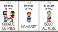 Os he diseñado estos bonitos carteles para decorar el aula. Se trata de una colección de láminas con divertidos saludos para que nuestros peques interactúen entre sí de forma segura. […]