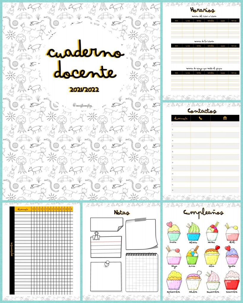 Un año más comparto el cuaderno docente que usaré este año. Sin duda es el más sencillo que he creado a nivel estético. La idea es que se pueda sacar […]