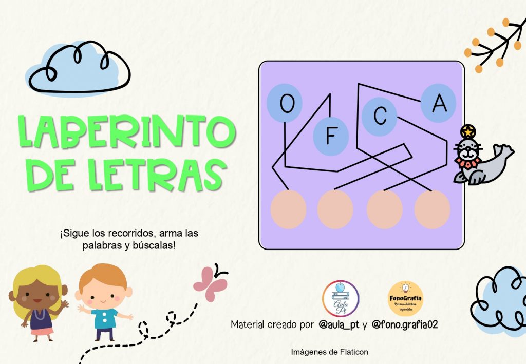 ¡Hola! ? Hoy os traemos Dani de @fono.grafia02 y Carlos de @aula_pt para compartir con vosotras este juego para trabajar la lectoescritura. Son tarjetas que en la que cada una habrá que […]