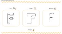Completo Abecedario para escribir, colorear, trazar y repasa DESCARGAR PDF fichas lectoescritura abecedario