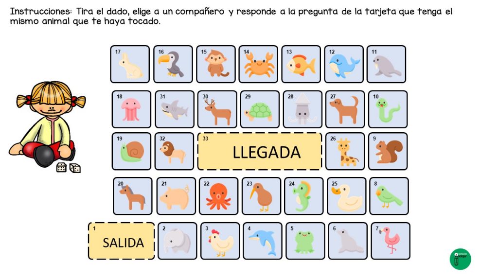 Empezamos un nuevo curso, por ello, os proponemos materiales como éstos para hacer más ameno el proceso de vuelta a las clases. Se trata de un juego para que los […]