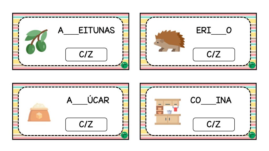 Nuestras tarjetitas ortográficas son una herramienta versátil y práctica que puede utilizarse en el aula, en casa o en cualquier entorno de aprendizaje. Cada tarjeta presenta una palabra con una […]