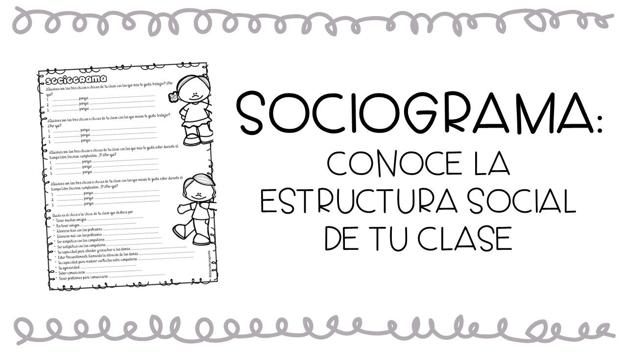 Conoce la estructura social de tu clase con este sociograma ...