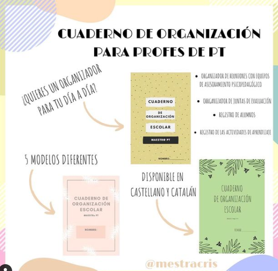 ¿Profes de Pedagogía Terapéutica en la sala? ??‍♀️ Hoy comparto mi organizador de curso. He creado 5 modelos diferentes a los que poder elegir la portada que más os guste […]