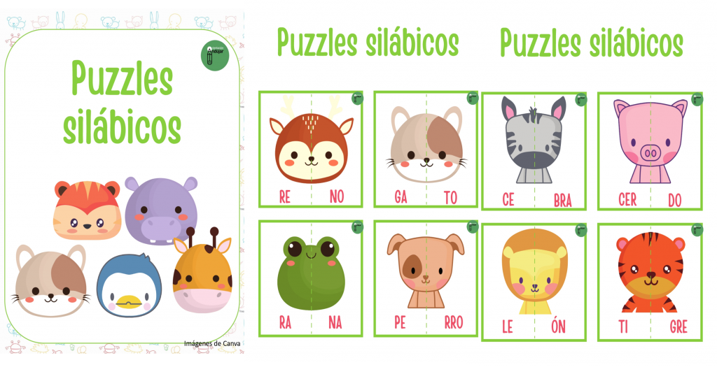 Hoy os compartimos estos divertidos puzzles didácticos con los cuales los niños aprenderán a descomponer las palabras en sílabas, fortalecerán la motricidad fina y beneficiarán la atención, concentración y memoria […]