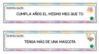 Es muy sencillo sólo hay que imprimir las tarjetas, recortarlas y repartir una a cada alumno para que encuentren a alguien entre sus compañeros que cumpla la característica que viene […]