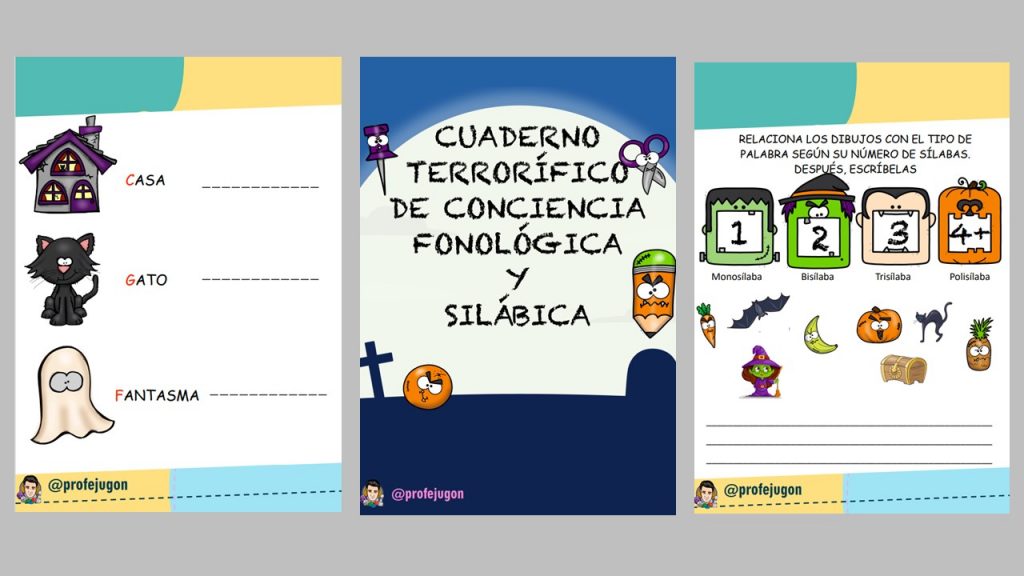 ‼️‼️CUADERNO TERRORÍFICO DE CONCIENCIA FONOLÓGICA Y SILÁBICA‼️‼️ ?Volvemos a la carga!!! Y con Halloween a la vuelta de la esquina os traigo un cuaderno de 15 páginas para trabajar diversos […]