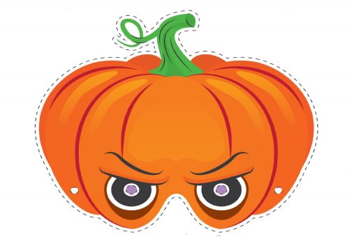 Volar cometa ventilador organizar Tenebrosas máscaras de Halloween -Orientacion Andujar