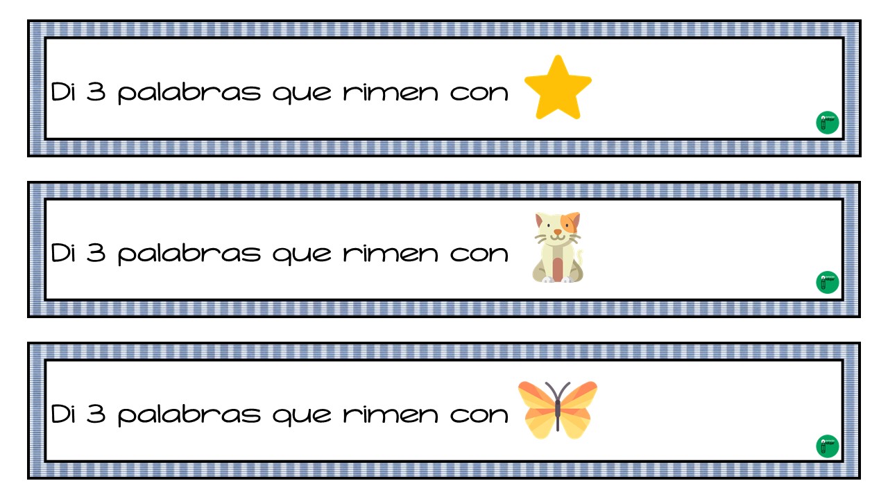 juego palabras riman (6) - Orientación Andújar - Recursos Educativos