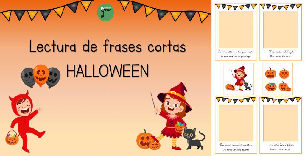 Hoy os proponemos este ejercicio de comprensión lectora de frases cortas sobre Halloween. Las frases se encuentran en cursiva e imprenta.  Nuestros alumnos deben leer y comprender la oración y […]