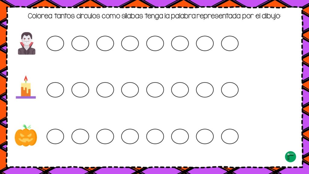 El objetivo de la siguiente actividad es identificar la estructura silábica de la palabra propuesta. Adecuada para realizar con niños pre-lectores; favorece el desarrollo de la conciencia fonológica, aspecto que […]