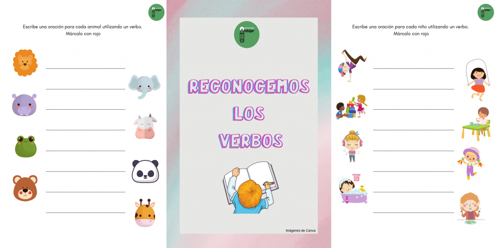 Hoy os ofrecemos una propuesta para trabajar la morfosintaxis y la categoría gramatical «verbos». La actividad consiste en escribir una frase para cada objeto utilizando un verbo y marcarlo con […]