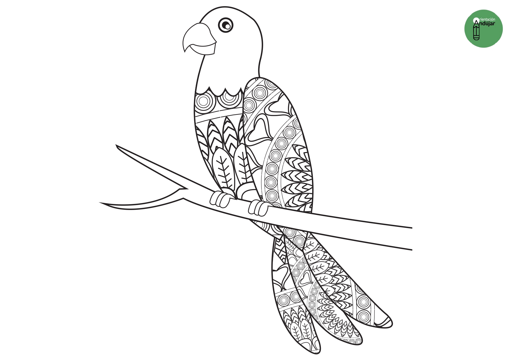Bonitos mandalas de animales para colorear - Orientacion Andujar