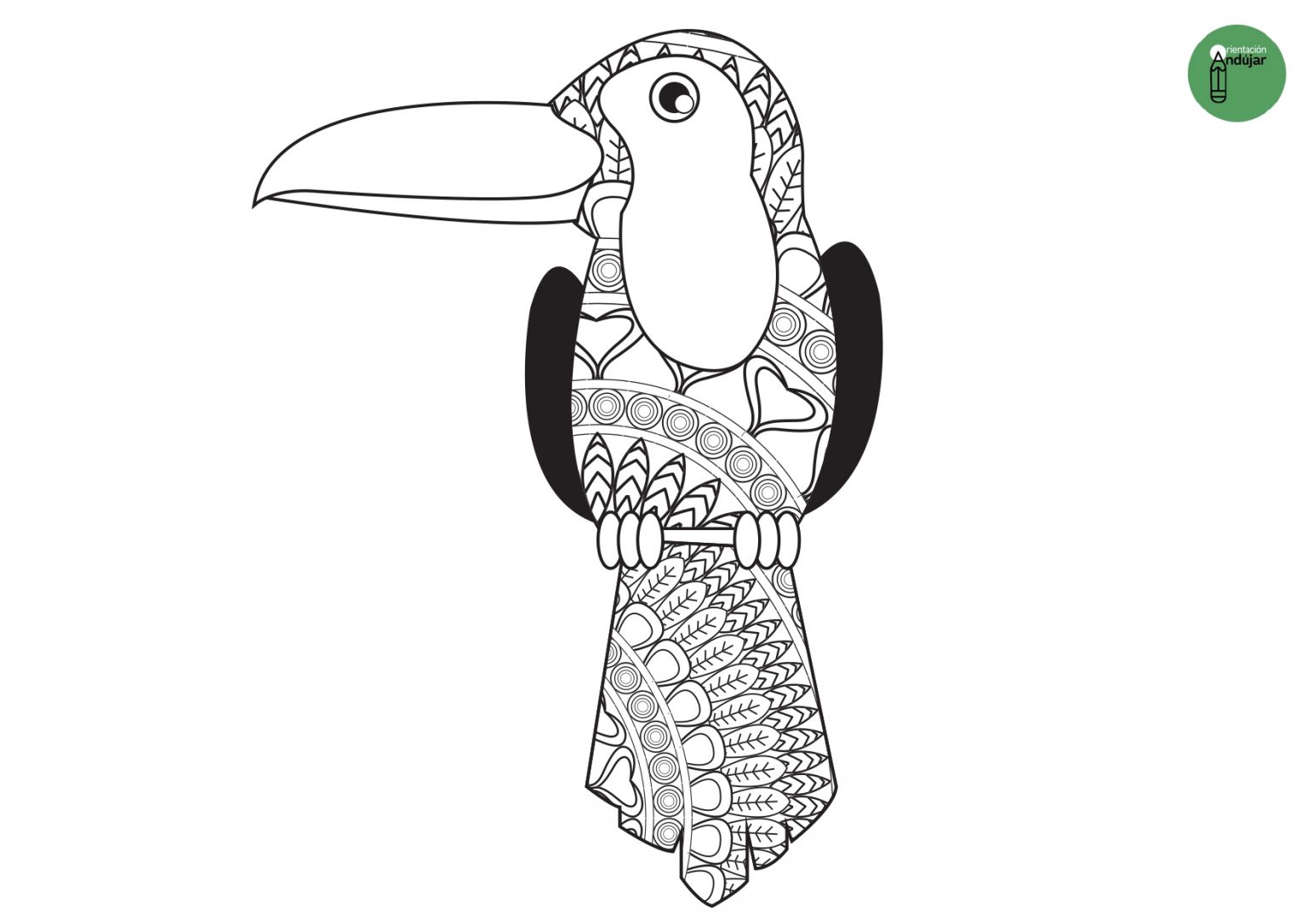 Bonitos mandalas de animales para colorear - Orientacion Andujar