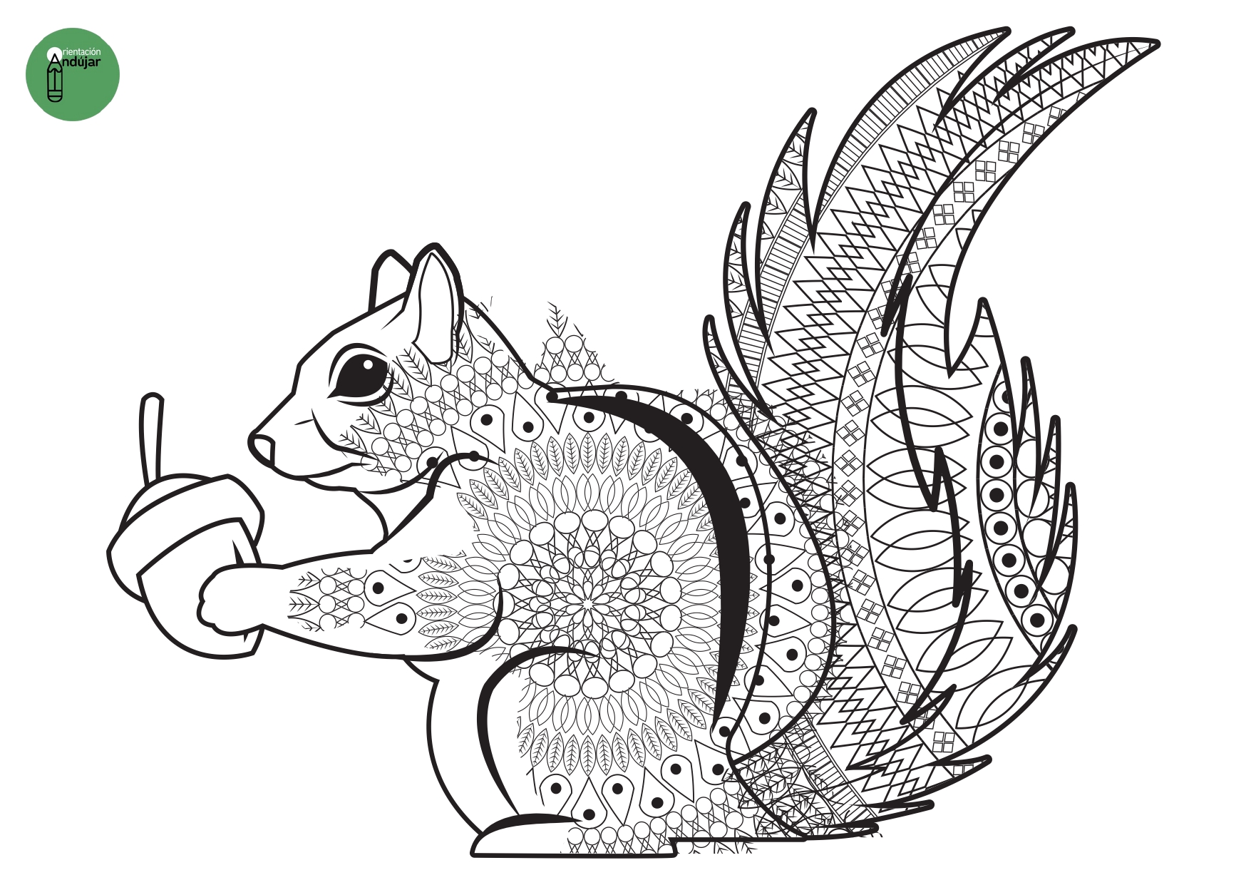 Preciosas mandalas de animales para colorear en casa - Orientacion Andujar
