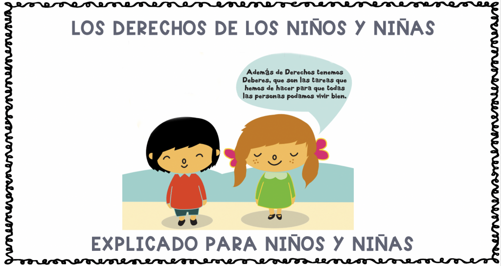 TE PROPONEMOS QUE CONOZCAS TUS DERECHOS COMO NIÑO Y HABLES DE ELLOS EN LA ESCUELA, EN CASA Y ALLÍ DONDE QUIERAS, PARA QUE TANTO TÚ COMO LAS DEMÁS PERSONAS, ADULTOS […]
