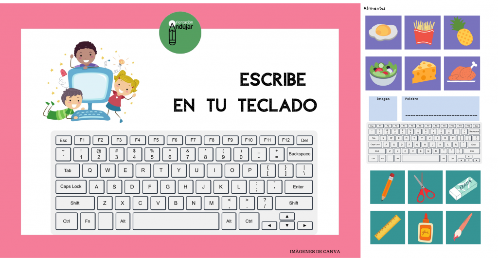 Ya sabemos cómo le atrae a los niños la tecnología, entonces ¿por qué no usarla para trabajar lectoescritura? Hoy os comparto este teclado, con varias imágenes divididas en categorías (animales, […]
