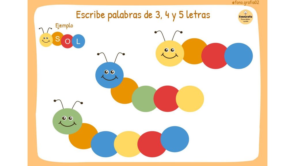 JUGAMOS CON LAS LETRAS - Orientacion Andujar