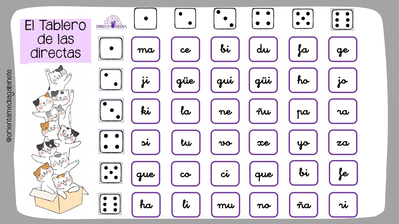 JUGAMOS CON LAS LETRAS - Orientacion Andujar