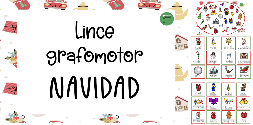Nos divertiremos aprendiendo con este juego del lince de Navidad. En esta actividad estaremos trabajando concentración, atención, memoria, percepción/discriminación visual, vocabulario navideño y grafomotricidad.  Los niños deben tomar una tarjeta […]