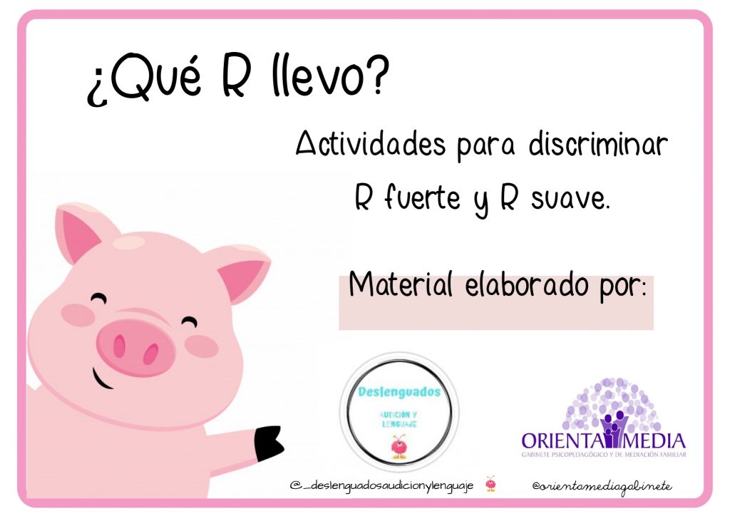 Completa colección de actividades para trabajar la discriminación de la R fuerte y la R suave. En este material podrás encontrar: actividades manipulativas, ejercicios de lectoescritura, divertidos juegos y mucho […]