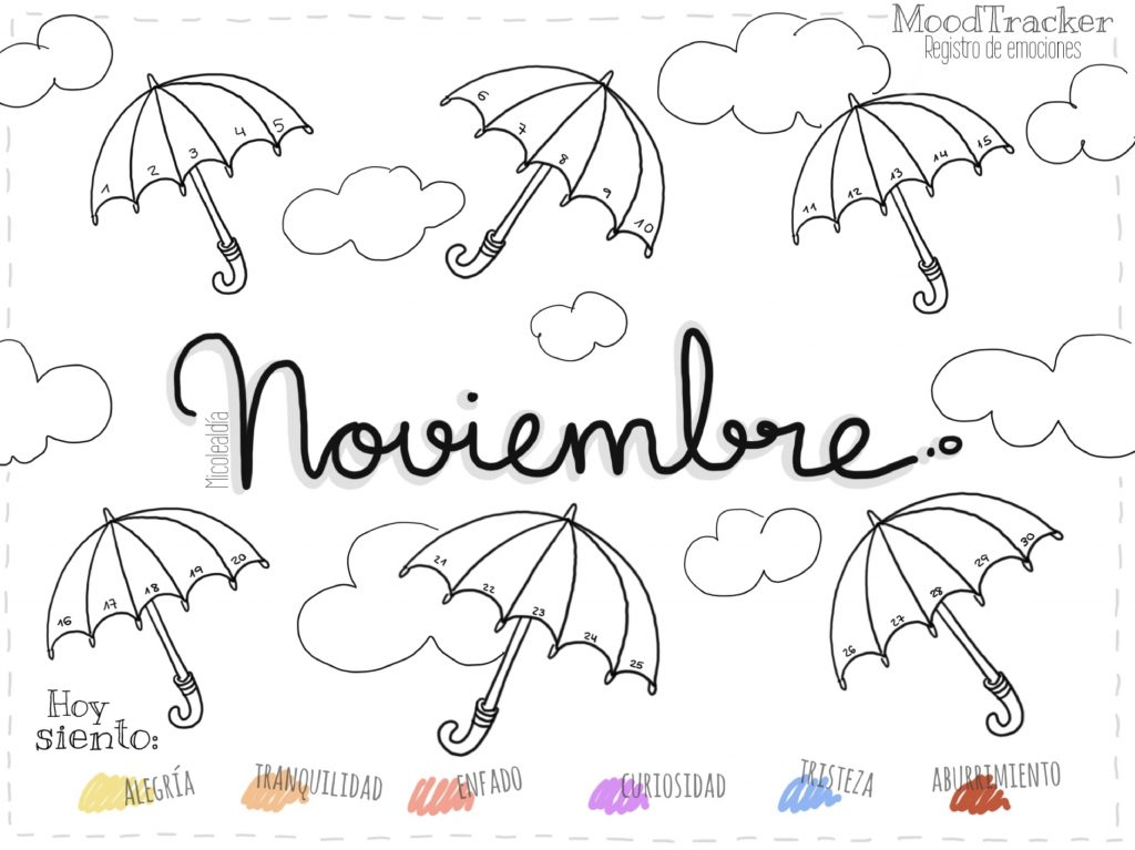 El Mood Tracker o registro de emociones es una forma creativa de llevar a cabo un tipo de «diario» emocional. Como podéis ver, en cada sandía podéis encontrar el día […]