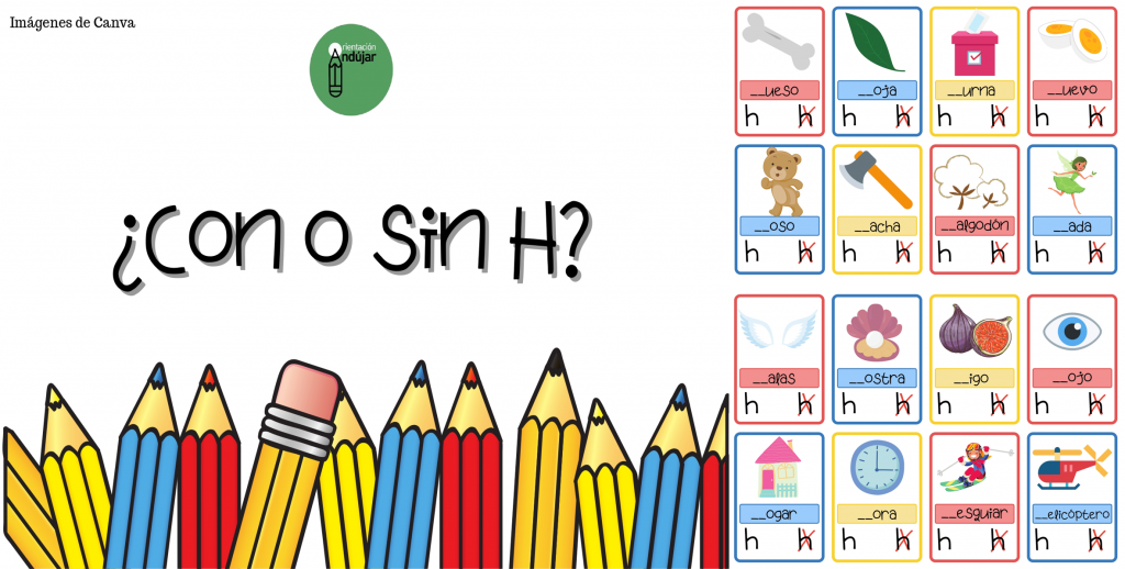 Hoy trabajamos ortografía de la famosa letra H, en inicio de palabra. La H es una letra que no tiene sonido en español, por eso decimos que es muda. Se escriben […]
