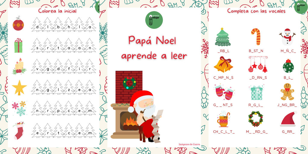 Se va acercando Navidad y os comparto un cuadernillo con actividades con uno de los personajes preferidos de los peques, Papá Noel. Consiste en actividades para completar el abecedario, completar […]