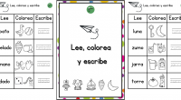 Hoy os traigo esta actividad para los más peques que se encuentran iniciándose en el proceso de alfabetización.  Los niños deben leer la palabra de la primera columna, colorear el […]