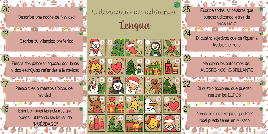 El calendario de Adviento es una tradición navideña que anticipa a los niños la llegada de la Navidad.  Se puede utilizar para realizar una actividad sorpresa cada día. En este […]