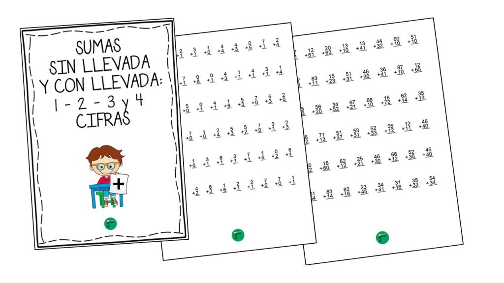 A continuación,  os dejamos una colección de fichas practicar las sumas con y sin llevada. Recordamos que las sumas, junto con las restas, son las primeras operaciones que lso alumnos […]