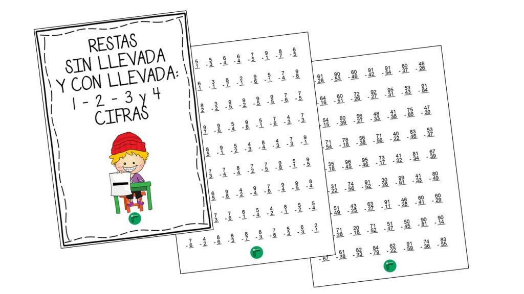 A continuación,  os dejamos una colección de fichas practicar las restas con y sin llevada. Recordamos que las restas, junto con las sumas, son las primeras operaciones que lso alumnos […]