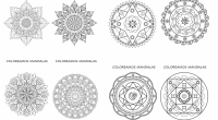 10 BONITOS MANDALAS LISTOS PARA COLOREAR DESCARGA LOS MANDALAS EN PDF 10 BONITOS MANDALAS LISTOS PARA COLOREAR