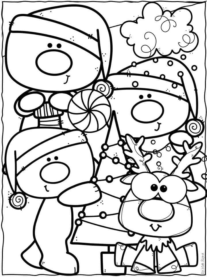 Dibujos de Navidad para Colorear 09 - Orientación Andújar - Recursos  Educativos