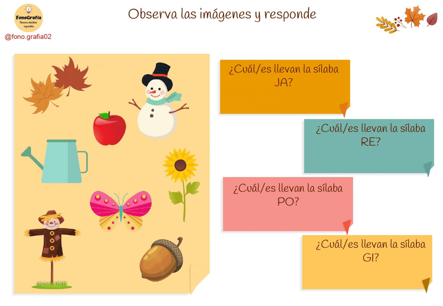 Pack de conciencia fonológica, + de 50 páginas - Orientacion Andujar