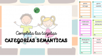 En el siguiente material, se trabajará el vocabulario categorial o las categorías semánticas. La actividad consiste en completar las tarjetas, de acuerdo a los dos modelos dados, y escribir de […]