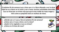 Divertidos textos de comprensión lectora en la que los personajes protagonistas son Luca y Vera. Se trata de pequeñas lecturas relacionadas con la navidad y sobre los que se realizaran […]