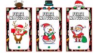 Os he diseñado una bonita colección de marcapáginas con temática navideña, ideal para regalar a vuestros alumnos y de esta original foma motivarles a la lectura durante sus vacaciones.
