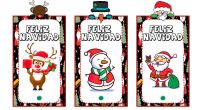 Os he diseñado una bonita colección de marcapáginas con temática navideña, ideal para regalar a vuestros alumnos y de esta original foma motivarles a la lectura durante sus vacaciones.
