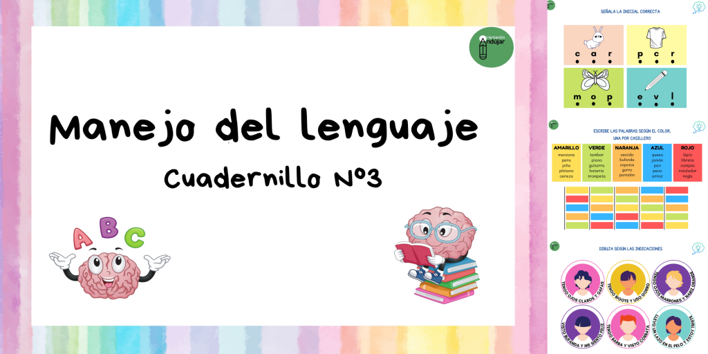 Hoy realizamos la tercera entrega de los fantásticos cuadernillos sobre manejo del lenguaje.  Las consignas proponen trabajar el lenguaje y la lectoescritura desde distintos aspectos por lo cual encontrarán actividades […]