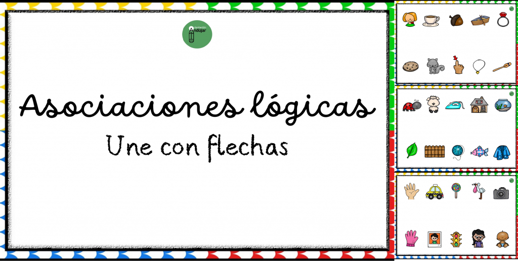 En las asociaciones lógicas, los niños deben identificar y relacionar dos elementos que forman pareja. Se realiza estimulación cognitiva y se refuerza el razonamiento lógico.  En estas fichas, los niños […]