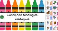 Os hemos preparado estas bonitas tarjetas para trabajar conciencia fonológica, más precisamente conciencia silábica. La conciencia silábica es la habilidad para reflexionar y manipular la sílaba de una palabra. En esta […]