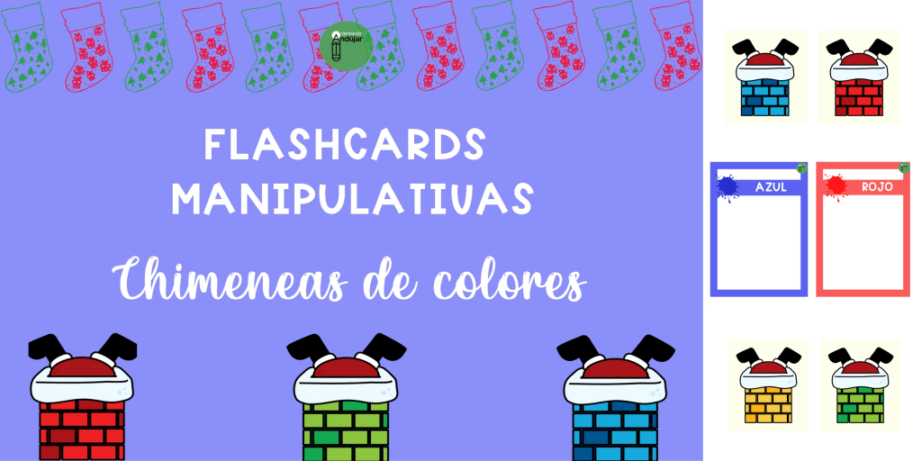 Hoy os traemos esta propuesta divertida para trabajar los colores con los más peques del cole.  Continuamos con motivo navideño y estas flashcards lo comprueban. Cada niño deberá aparear tarjeta […]