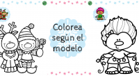 Hoy hemos preparado este cuaderno con bonitos dibujos navideños para colorear siguiendo el modelo indicado.  Este tipo de actividades son ideales para trabajar la grafomotricidad, percepción visual, memoria y atención. […]