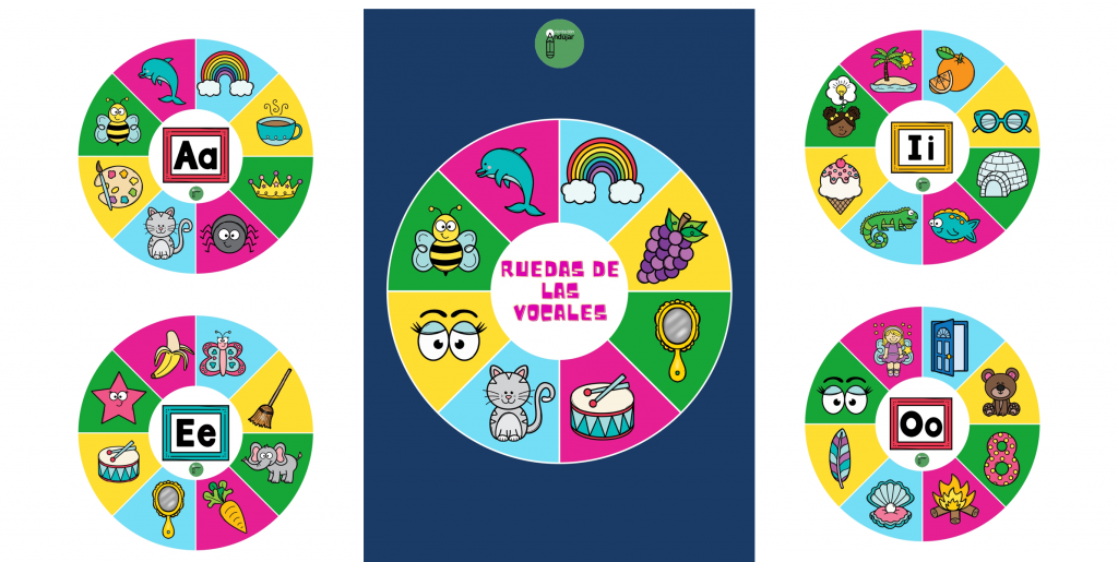 Os proponemos esta divertida actividad para trabajar el la discriminación auditiva y el reconocimiento visual de las vocales. En cada rueda, los niños deben marcar con rotuladores, broches o pompones […]