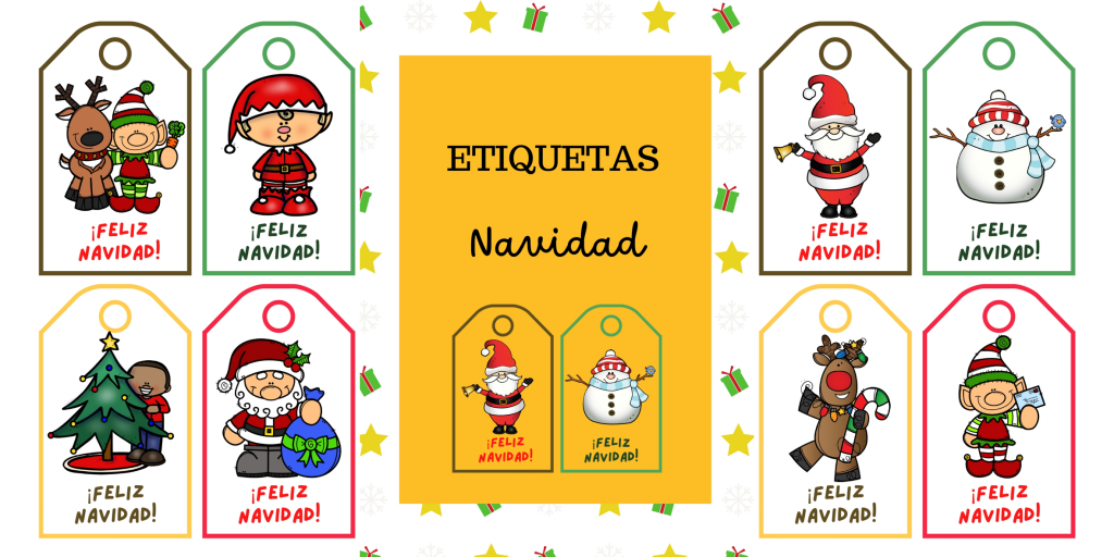 ¿Ya has pensado cómo presentar los regalos en estas fiestas? Os hemos preparado estas molonas etiquetas de Navidad para decorarlos. Consiste en 24 diseños coloridos para darles a tus presentes […]