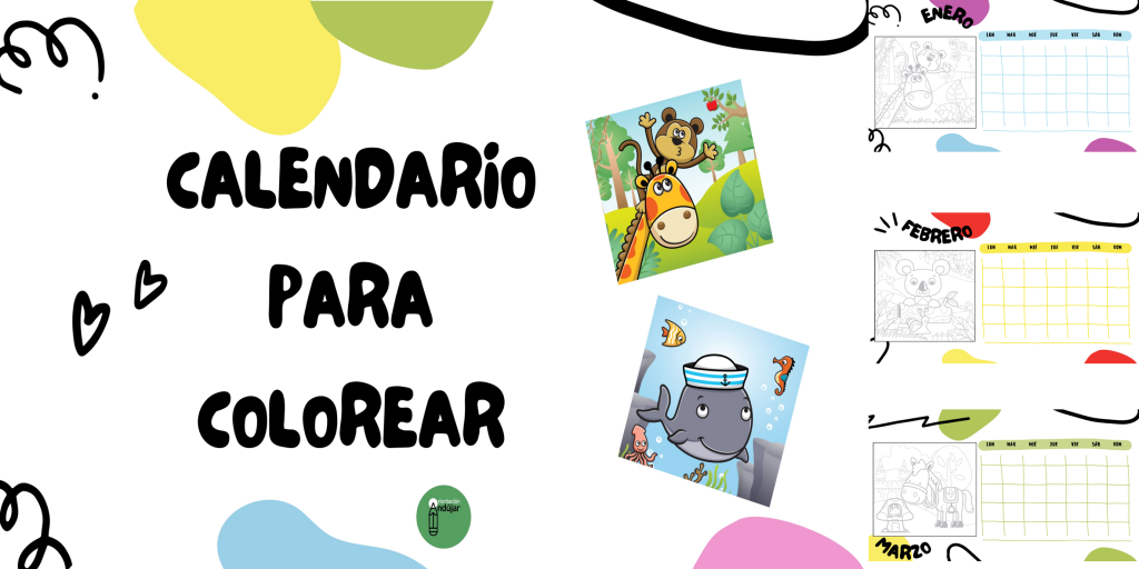 Os hemos preparado este genial calendario perpetuo para colorear. Este tipo de calendario se puede utilizar todos los años porque eres tú quien completa con las fechas. Cada mes ofrece […]