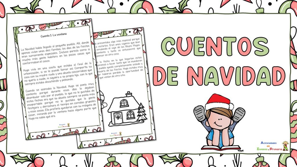 Para amenizar los últimos días de clase, os comparto unos bonitos cuentos de Navidad. Ideales para que los lean en grupo o individualmente, y luego respondan a las preguntas entre […]
